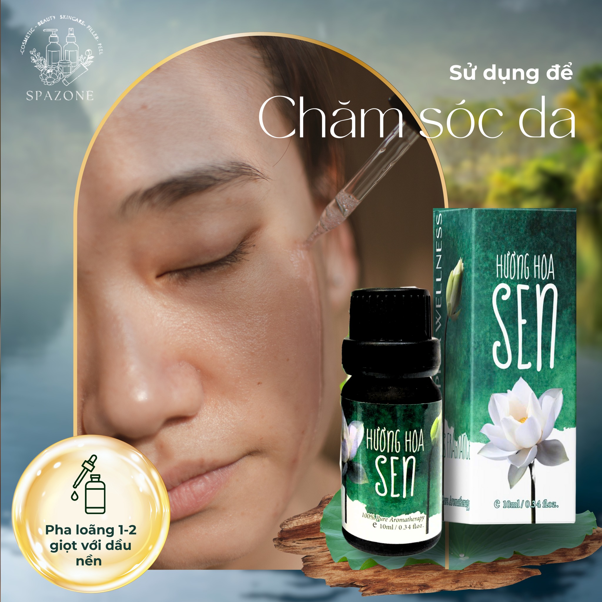 Tinh dầu Hoa sen Sophia Wellness - Ảnh 6