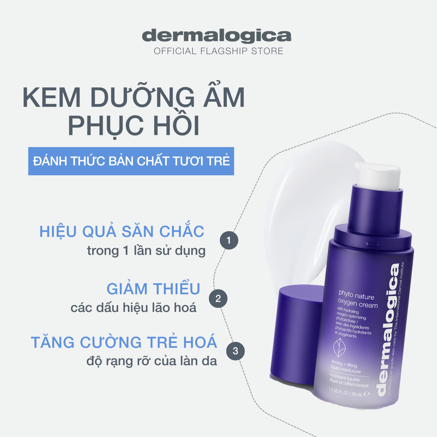 Kem dưỡng Phyto Nature Oxygen Cream cho da trẻ hơn 4 năm